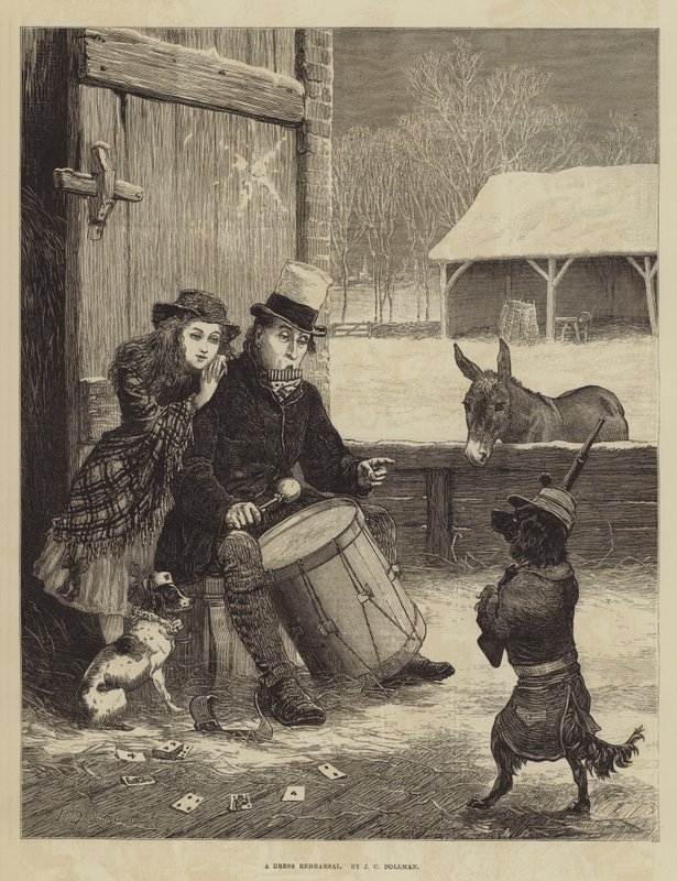 En generalprøve av John Charles Dollman