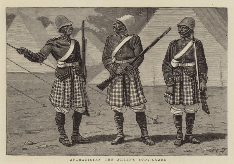 Afghanistan, Ameers kroppsvakt av John Charles Dollman