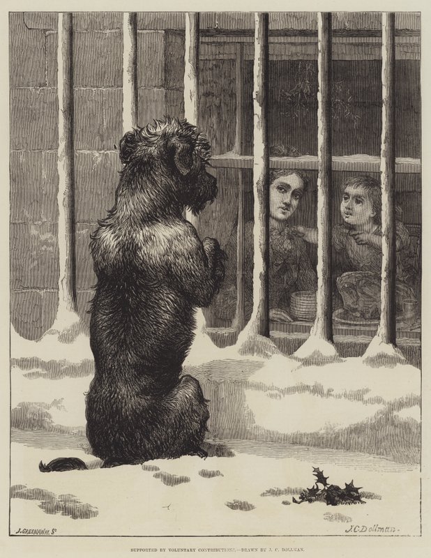 Støttet av frivillige bidrag av John Charles Dollman