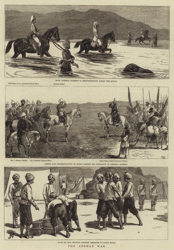 Den afghanske krigen av John Charles Dollman