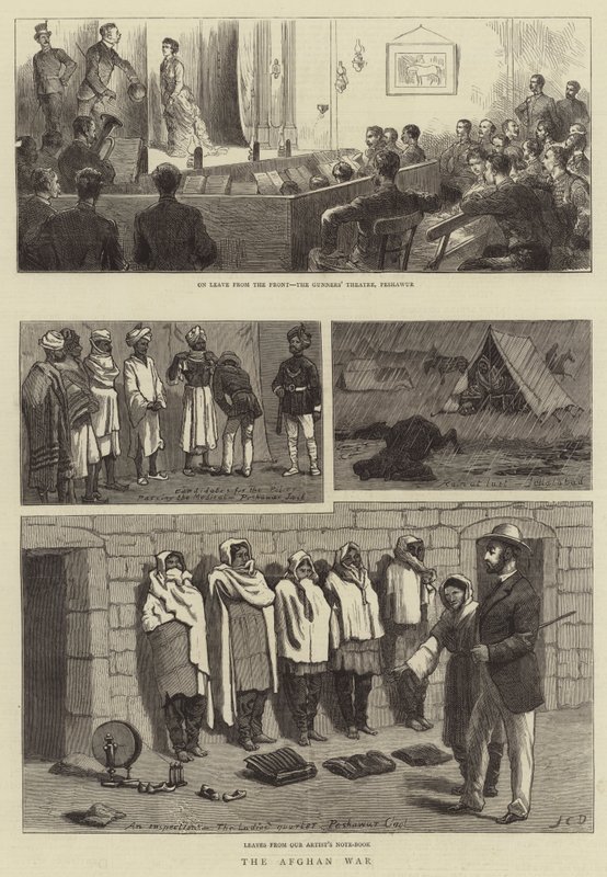 Den afghanske krigen av John Charles Dollman