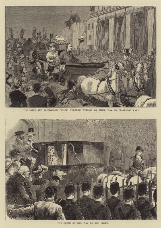 Ekteskapet til hertugen av Connaught av John Charles Dollman