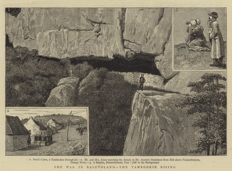 Krigen i Basutoland, Tambookie-oppgangen av John Charles Dollman
