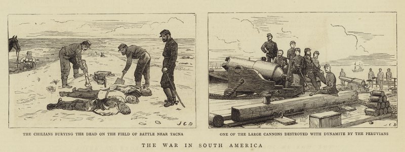 Krigen i Sør-Amerika av John Charles Dollman
