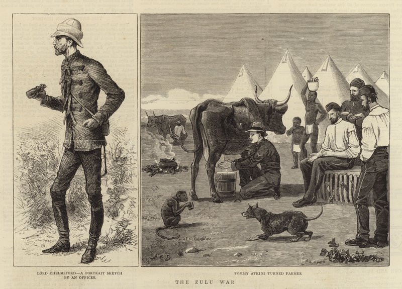 Zulu-krigen av John Charles Dollman