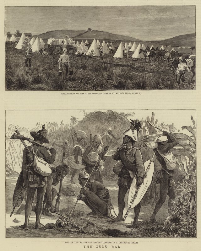 Zulu-krigen av John Charles Dollman