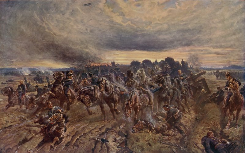 Den tyske retrett fra Marne, første verdenskrig, september 1914 av John Charlton