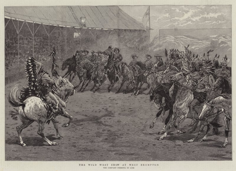 The Wild West Show på West Brompton av John Charlton