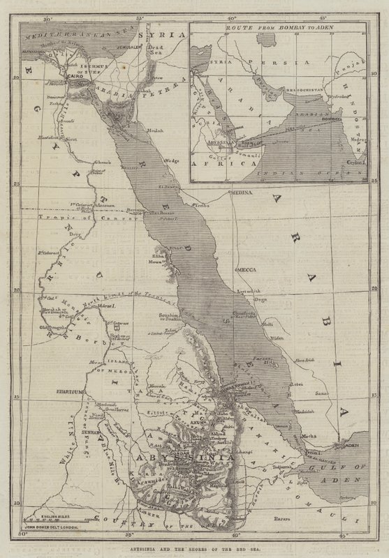 Abessinia og bredden av Rødehavet av John Dower