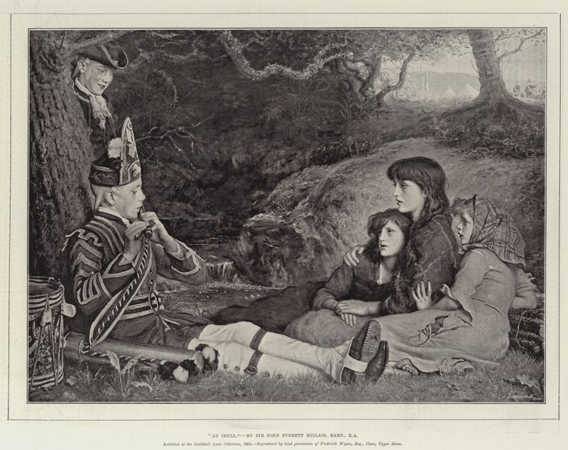 En idyll av John Everett Millais