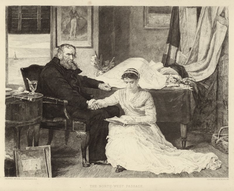 Nordvestpassasjen av John Everett Millais