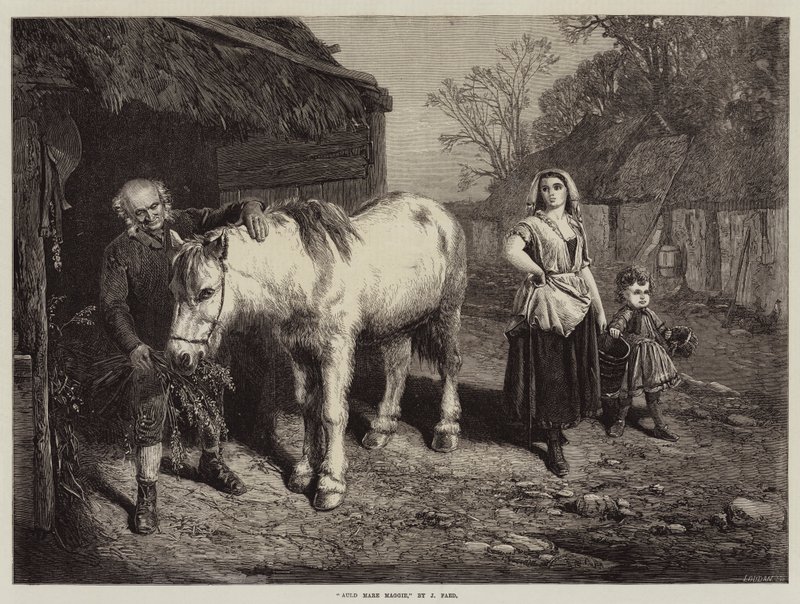 Auld Mare Maggie av John Faed