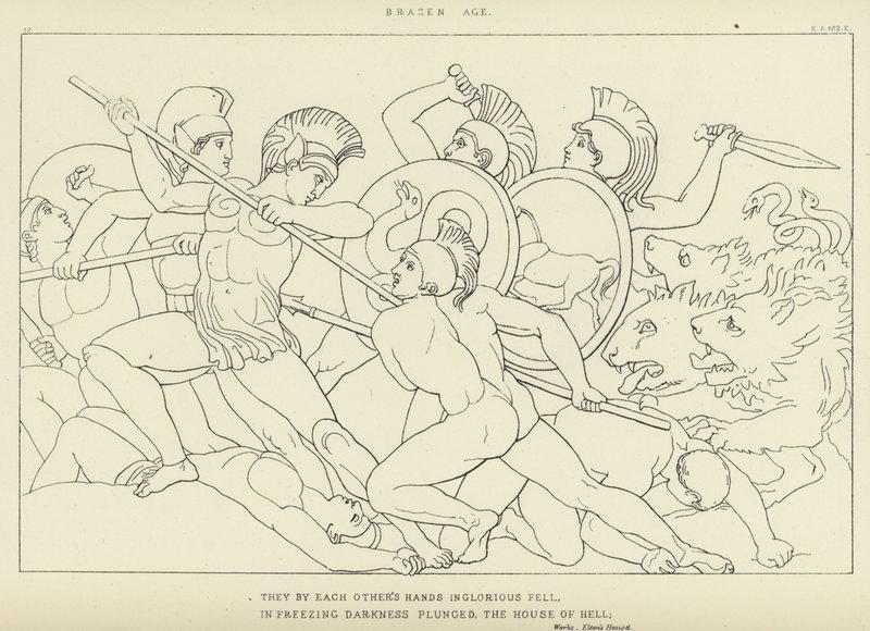Fræk alder av John Flaxman