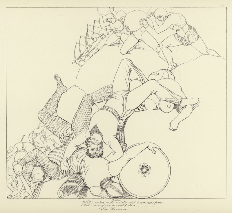 Perserne av John Flaxman