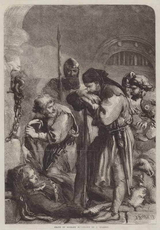Richard IIs død av John Gilbert