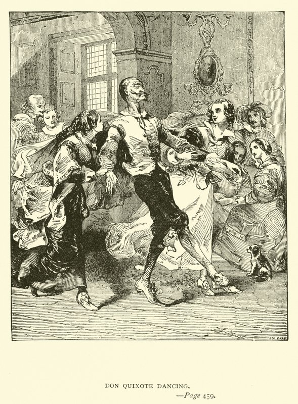 Don Quijote danser av John Gilbert