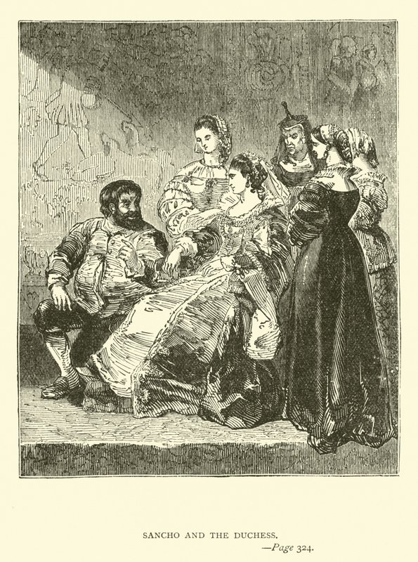 Sancho og hertuginnen av John Gilbert