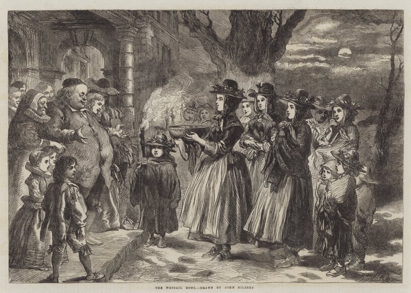 Wassail-skålen av John Gilbert