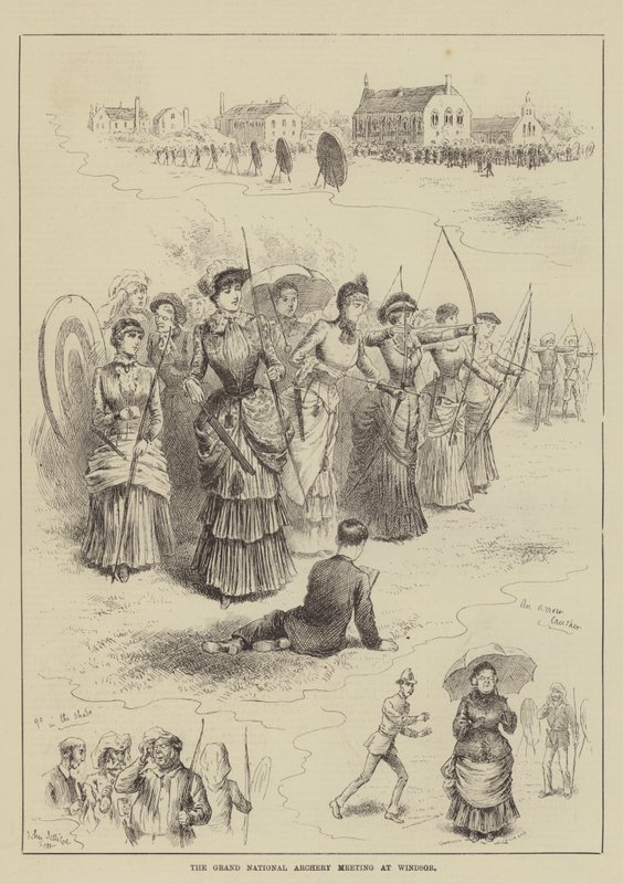 Grand National Archery Meeting i Windsor av John Jellicoe