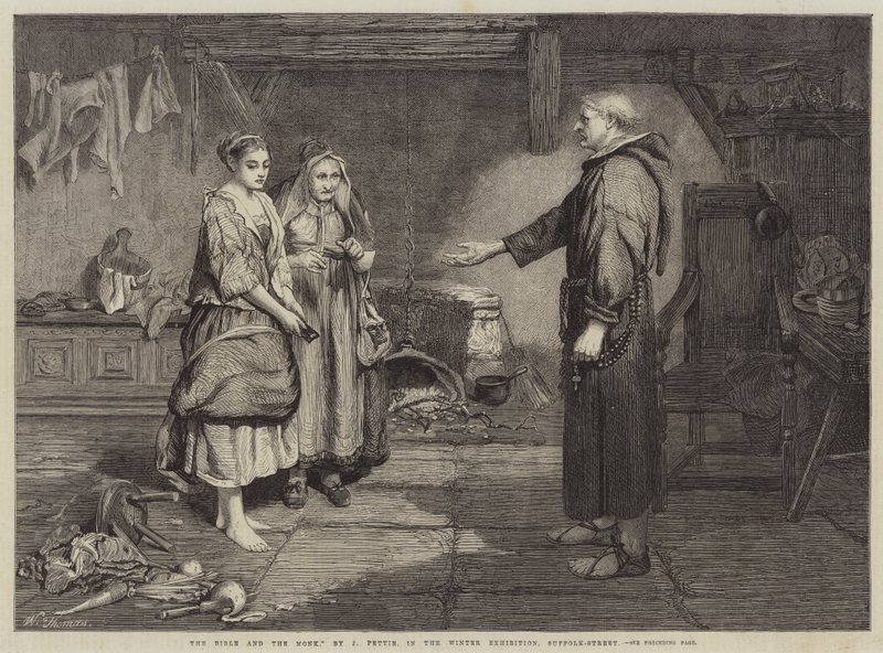Bibelen og munken av John Pettie