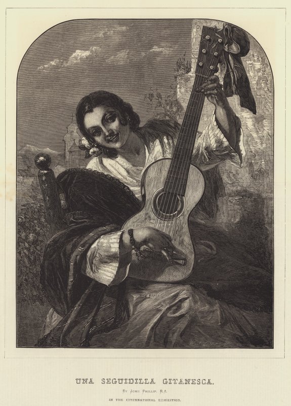 En Gitanesque Seguidilla av John Phillip