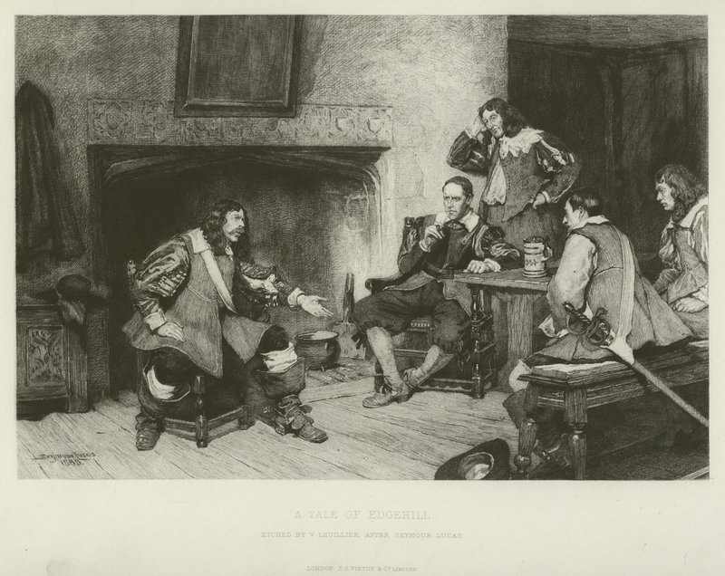 En fortelling om Edgehill av John Seymour Lucas