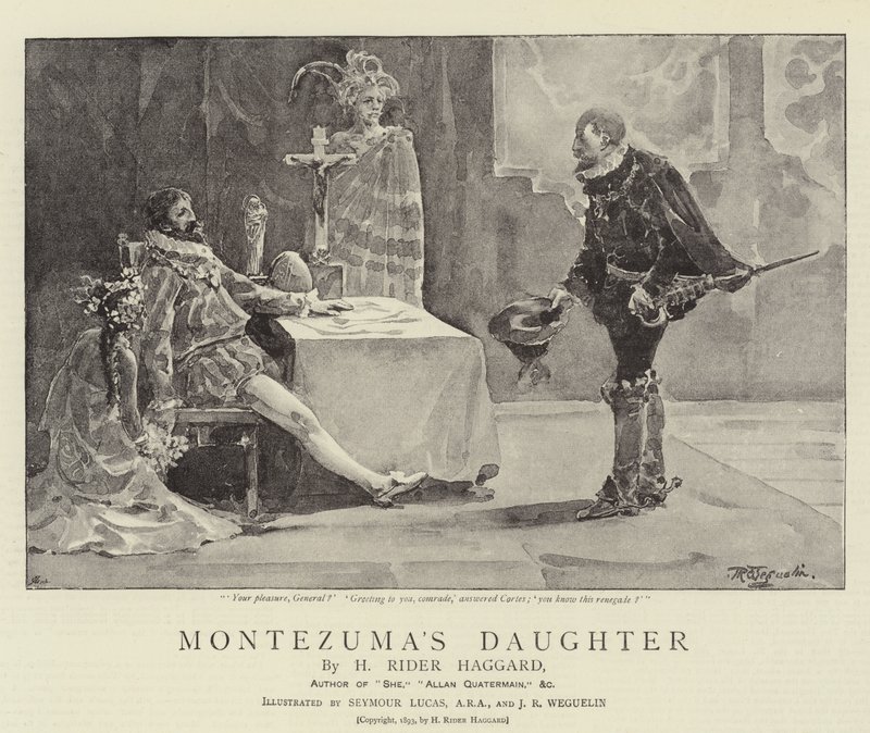 Montezumas datter av John Seymour Lucas