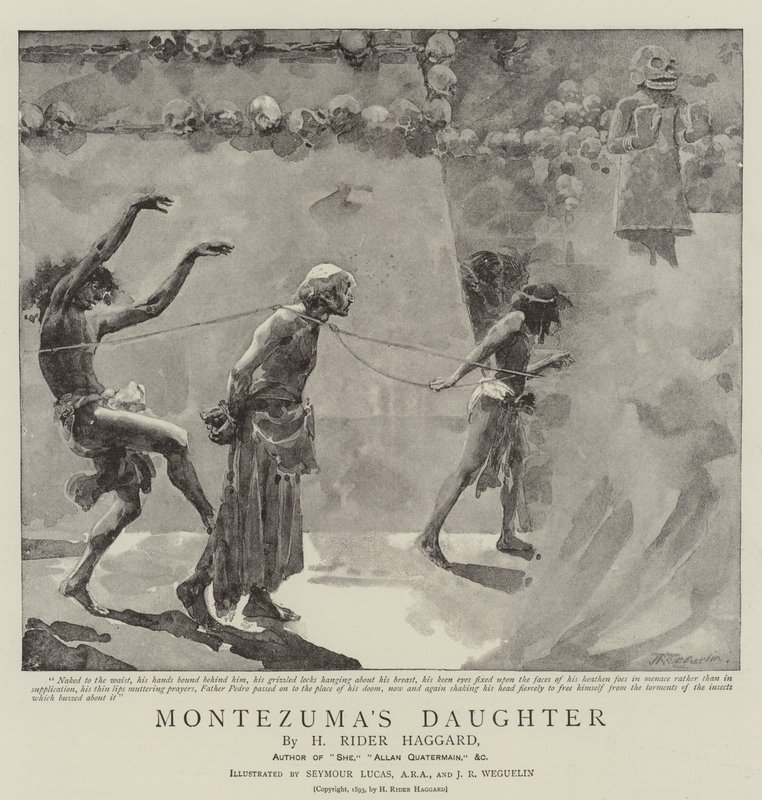Montezumas datter av John Seymour Lucas