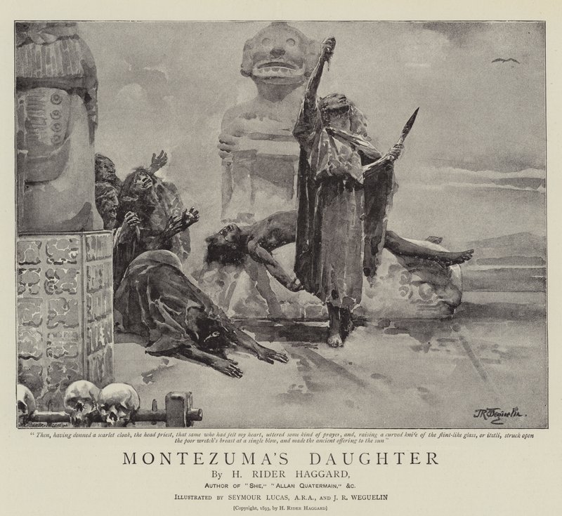 Montezumas datter av John Seymour Lucas