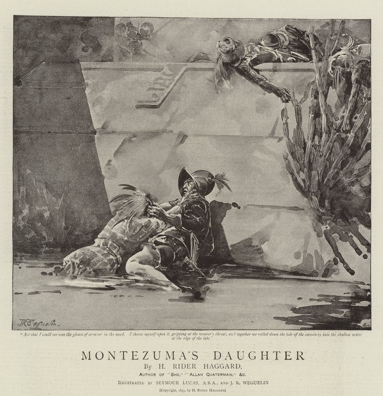 Montezumas datter av John Seymour Lucas