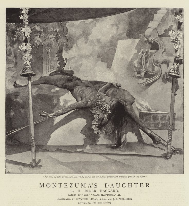 Montezumas datter av John Seymour Lucas