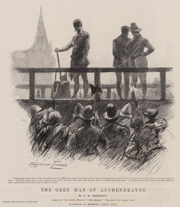 Den grå mannen fra Auchendrayne av John Seymour Lucas
