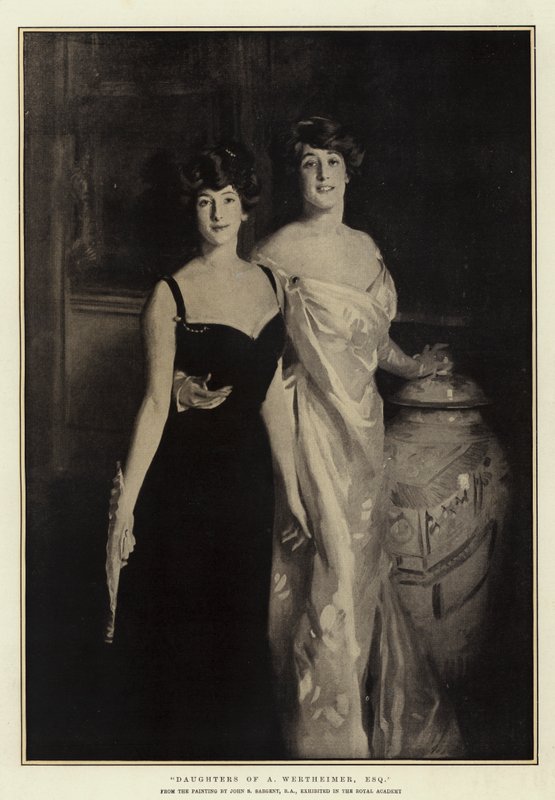 Døtre av A Wertheimer, Esquire av John Singer Sargent