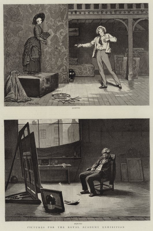Bilder for Royal Academy Exhibition av John Watson Nicol