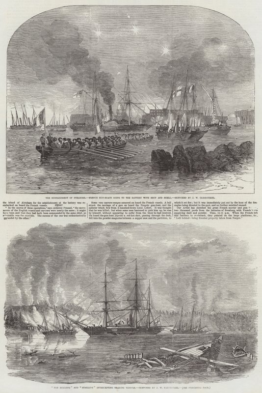Bombardementet av Sveaborg av John Wilson Carmichael