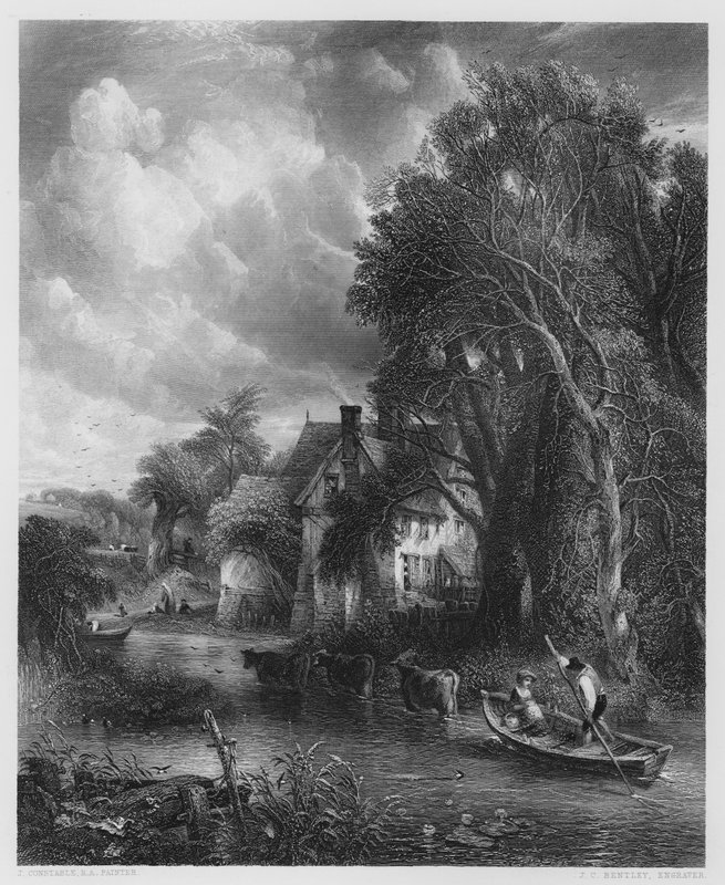 The Valley Farm, fra bildet i Vernon Gallery (gravering) av John (after) Constable