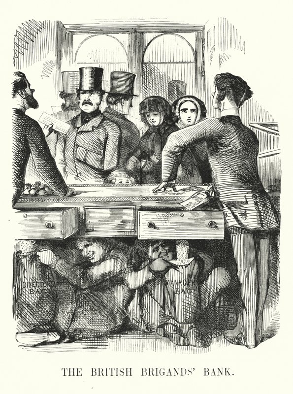 Punch tegneserie: The British Brigands