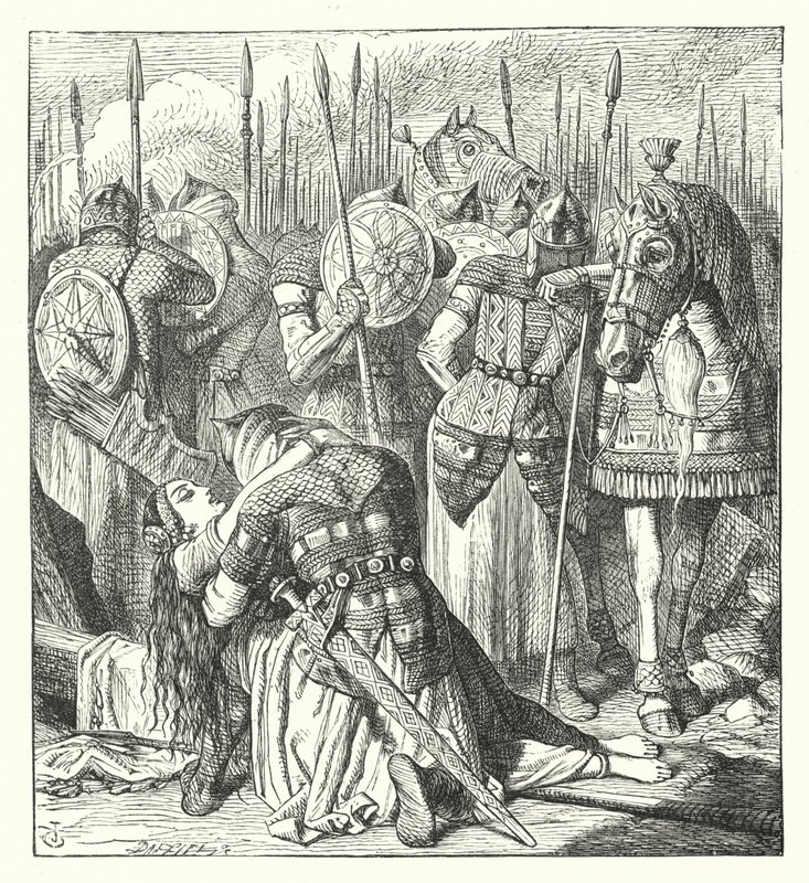 Et tartarforsøk (gravering) av John (after) Tenniel