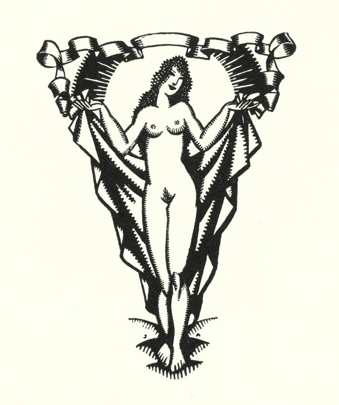 Tittelsideillustrasjon for Don Juan av Lord Byron (litho) av John Austen