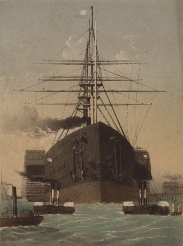 The Great Eastern, Isambard Kingdom Brunels dampskip av John Brandard