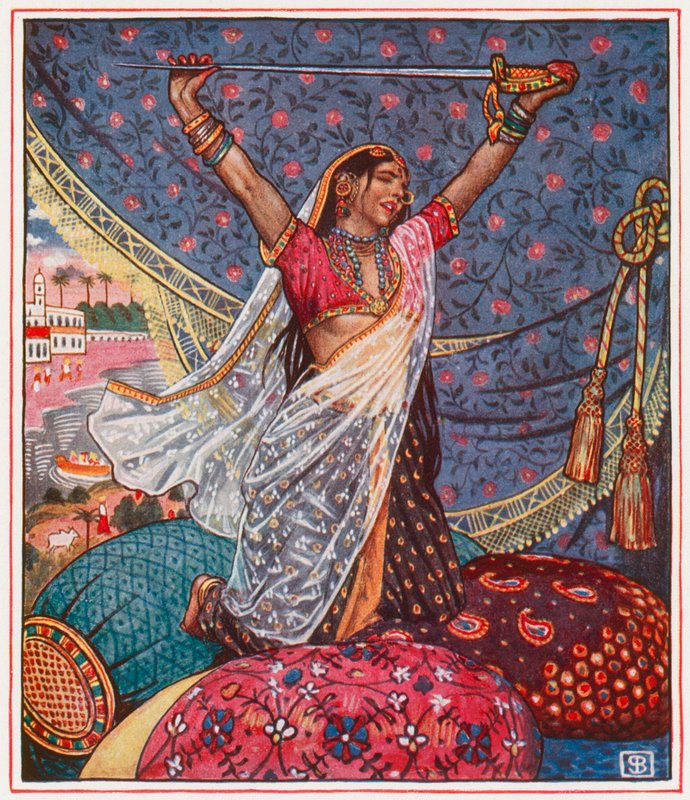 Kjærlighet er et symbol på en hellig ting av John Byam Liston Shaw