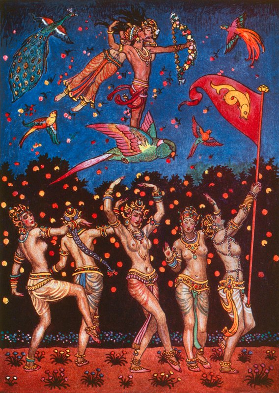 Kamas hage av John Byam Liston Shaw