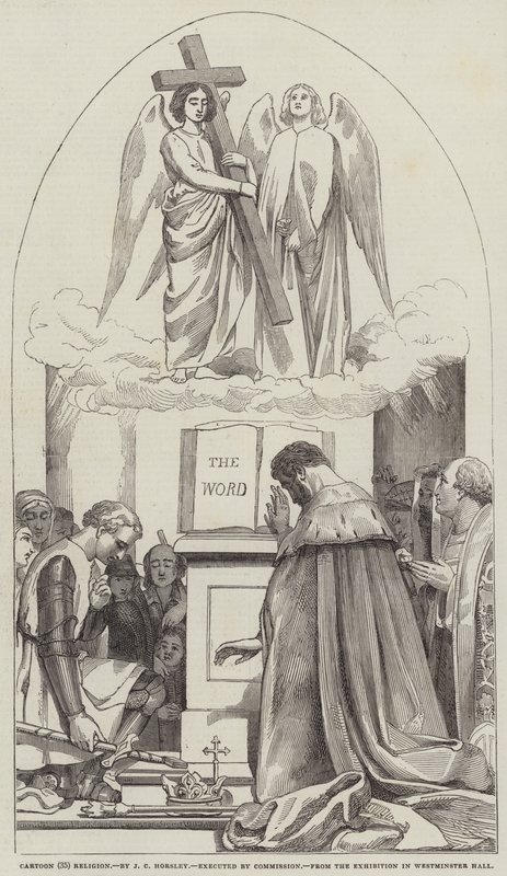 Tegneserie, religion av John Callcott Horsley