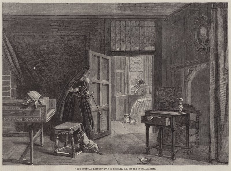 Duennas retur av John Callcott Horsley