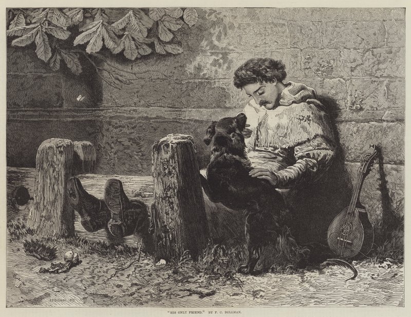Hans eneste venn av John Charles Dollman