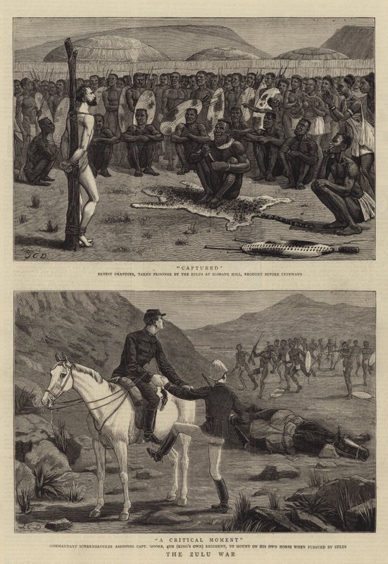 Zulu-krigen av John Charles Dollman
