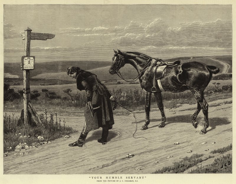 Din ydmyke tjener av John Charles Dollman