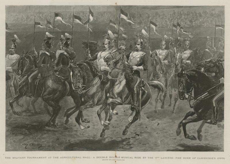 En dobbel dobbel musikalsk tur av 17th Lancers av John Charlton