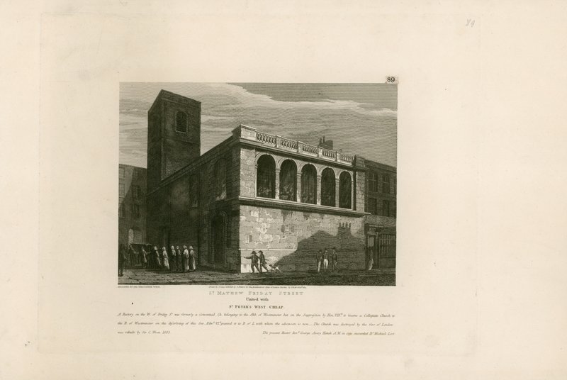 St Matthew, Friday Street, forent med St Peter