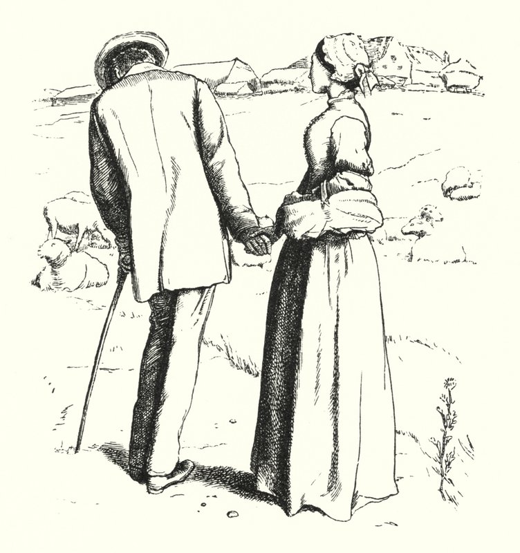 Edward Gray (gravering) av John Everett (after) Millais